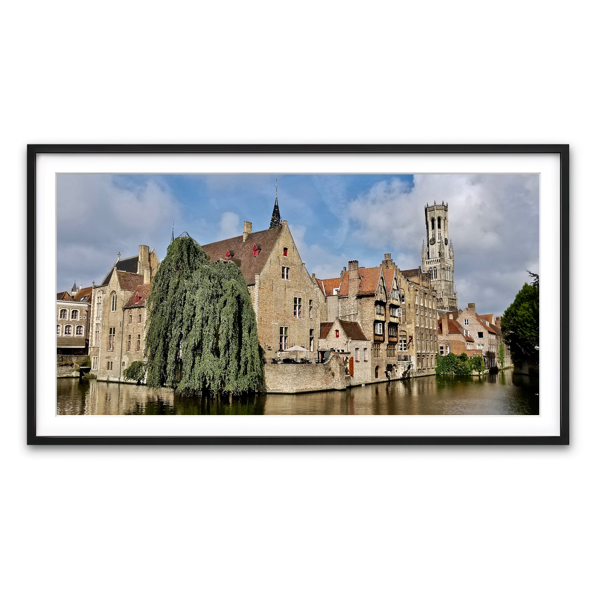 Framed Print 2x1 Black