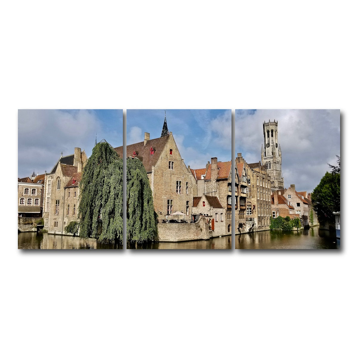 AUTO-MOCKUP WHITE | Bruges | 3 Piece | Gallery Wrap Canvas | group=18x24
