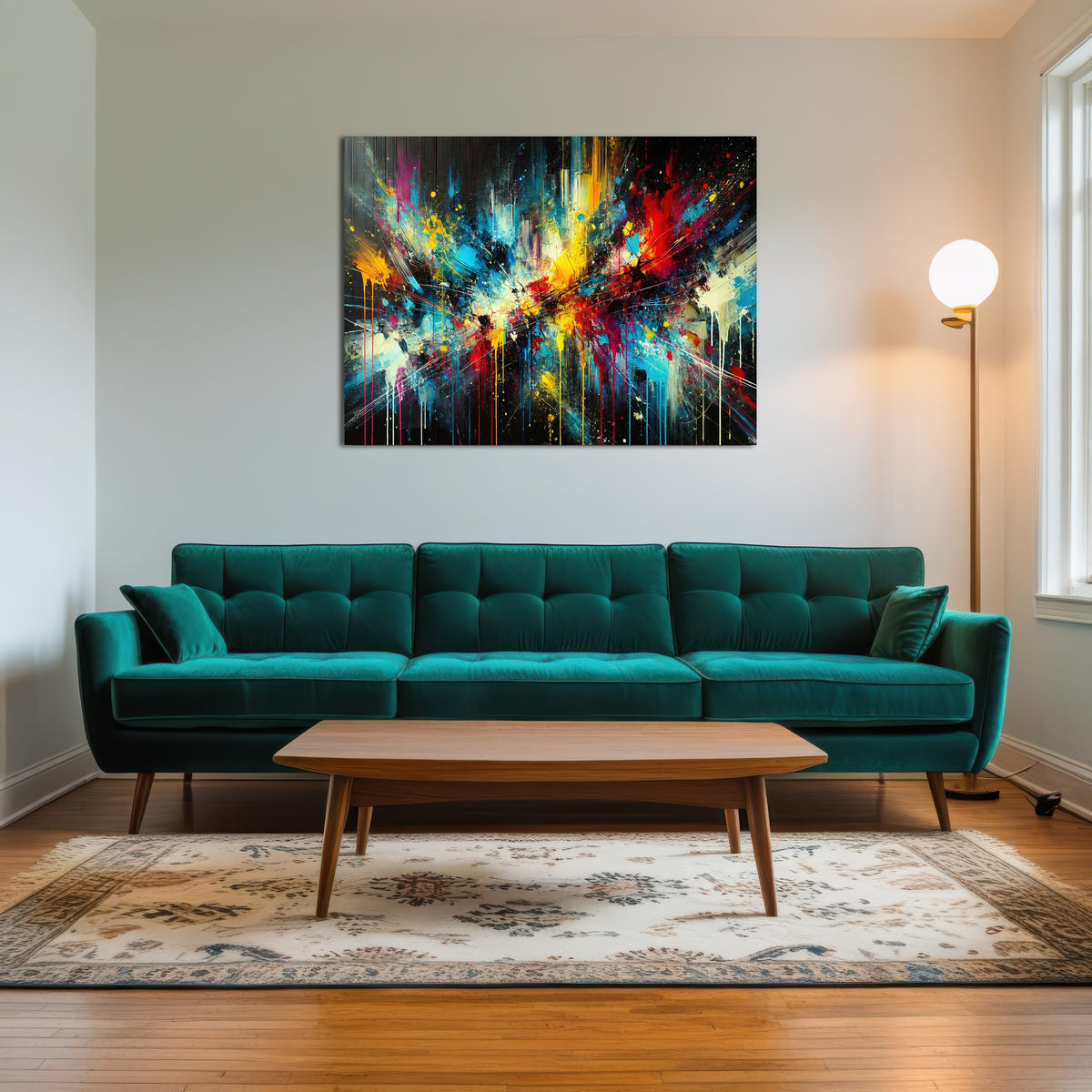 AUTO-MOCKUP ROOM | Brush Stroke and Splashes Dark