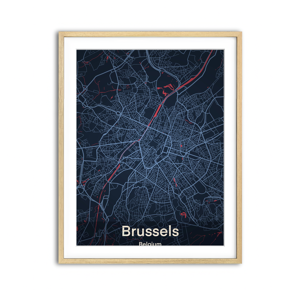 Framed Print 3x4 Natural