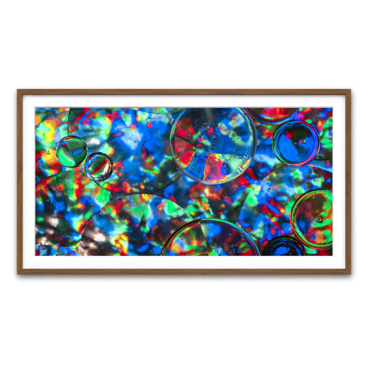 Framed Print 2x1 Walnut