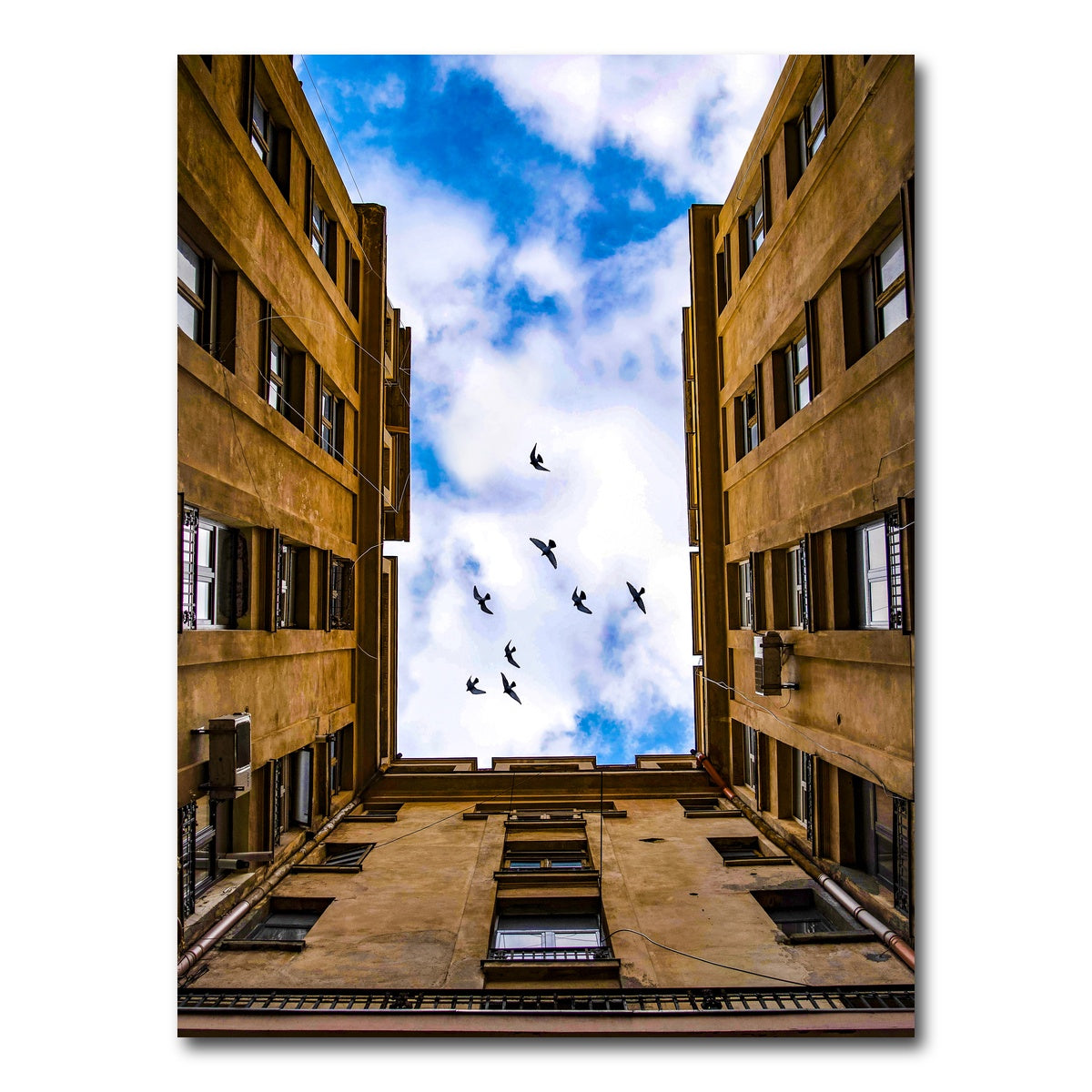 AUTO-MOCKUP WHITE | Bucharest Romania 3 | 1 Piece | Gallery Wrap Canvas | group=3x4