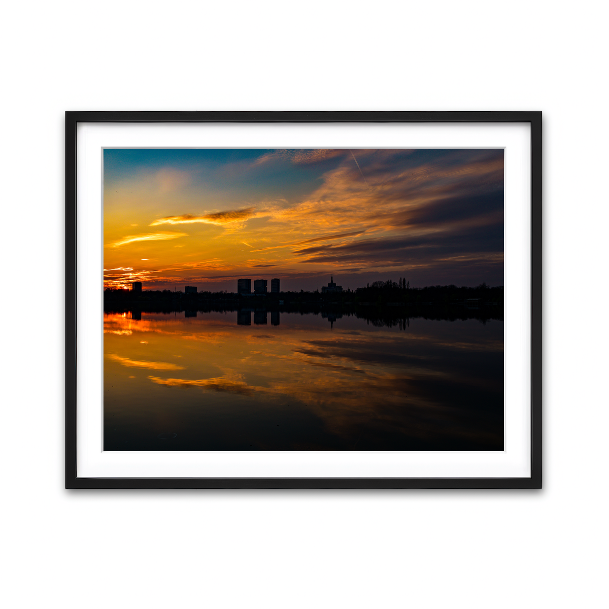 Framed Print 4x3 Black