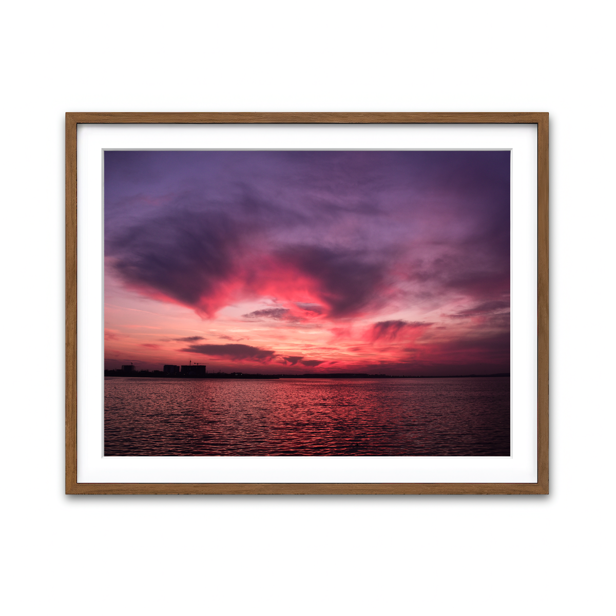 Framed Print 4x3 Walnut
