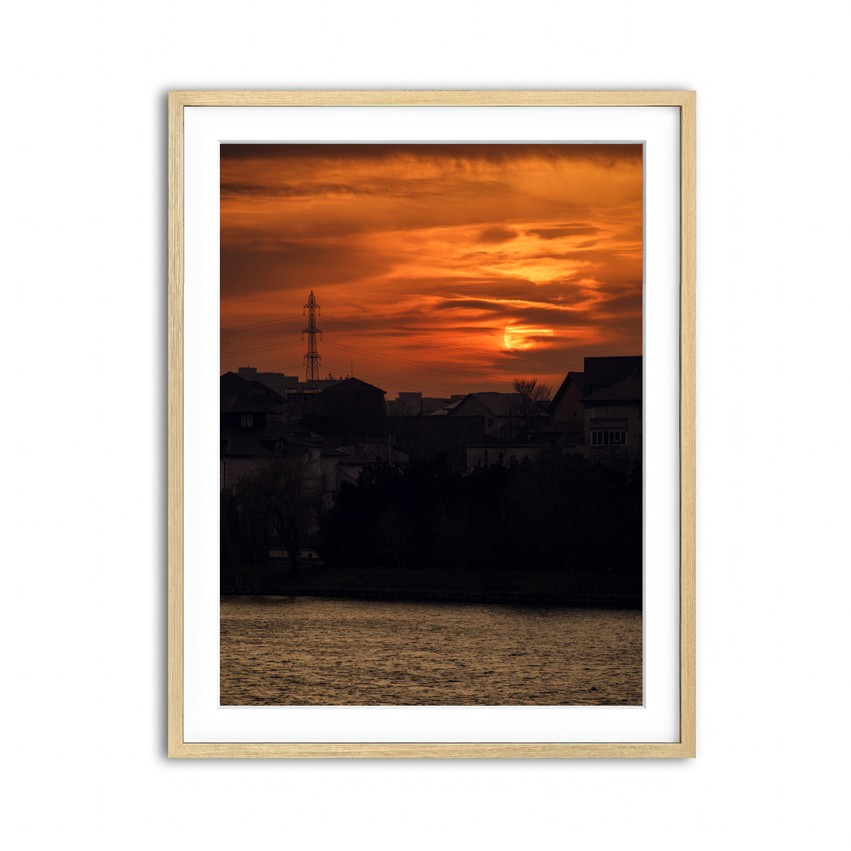 Framed Print 3x4 Natural