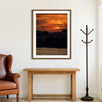 AUTO-MOCKUP ROOM | Bucharest Sunset 6 Wall Art