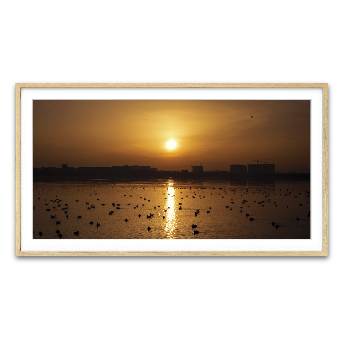 Framed Print 2x1 Natural