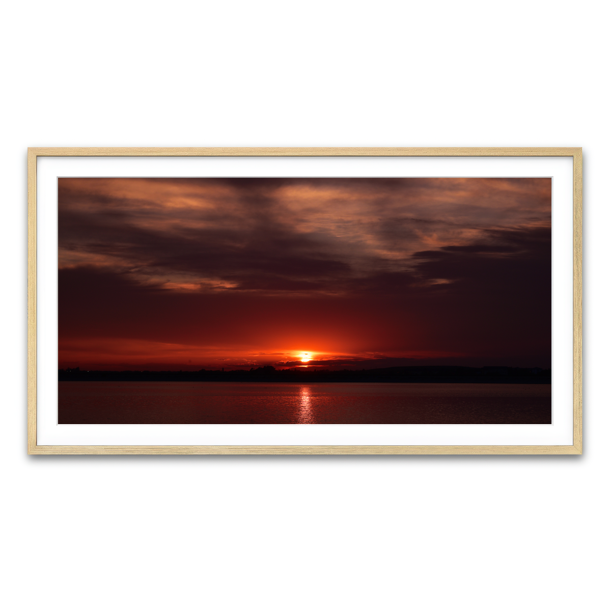 Framed Print 2x1 Natural