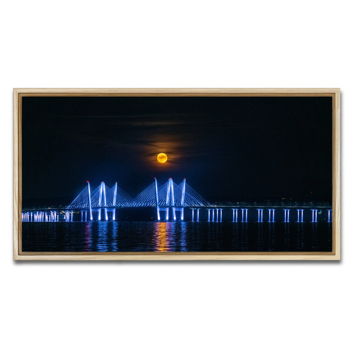 AUTO-MOCKUP WHITE | Buck Moon Rising | 1 Piece | Natural Framed Canvas | group=2x1
