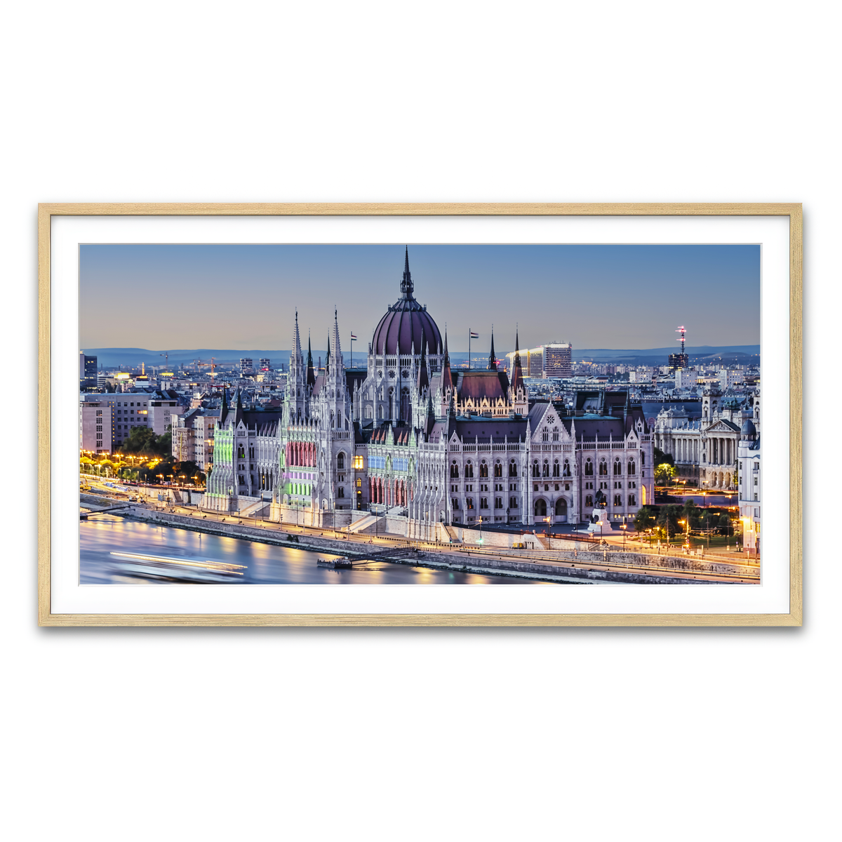 Framed Print 2x1 Natural