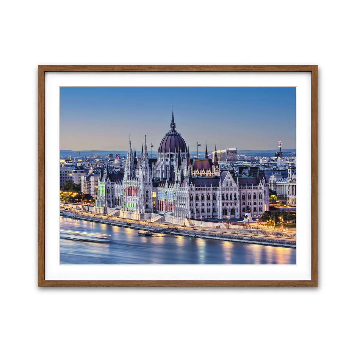 Framed Print 4x3 Walnut