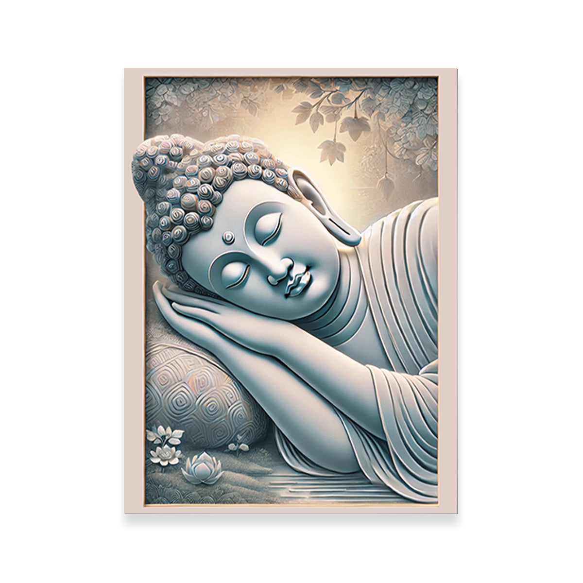 Buddha Sleeping Wall Art