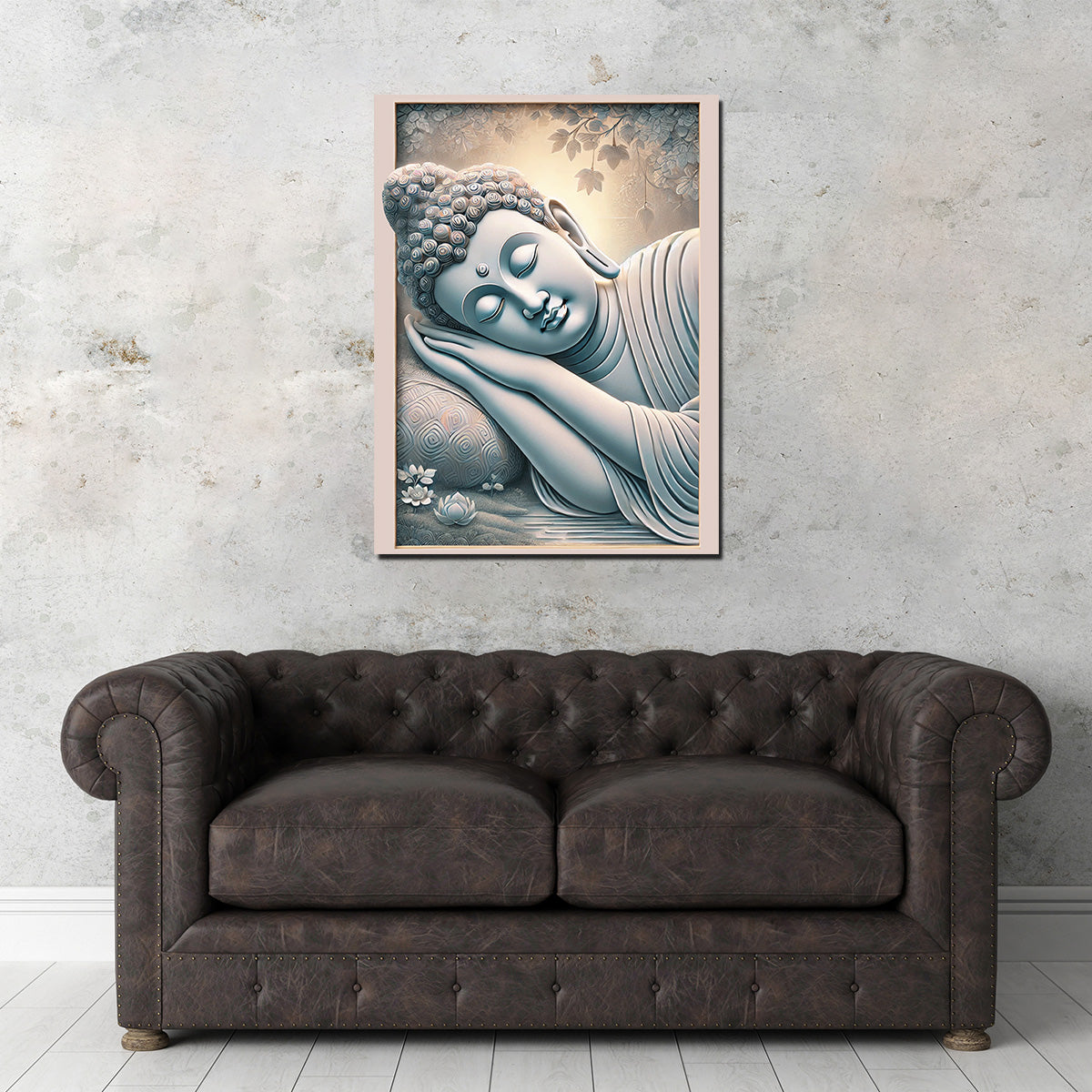 Buddha Sleeping Wall Art