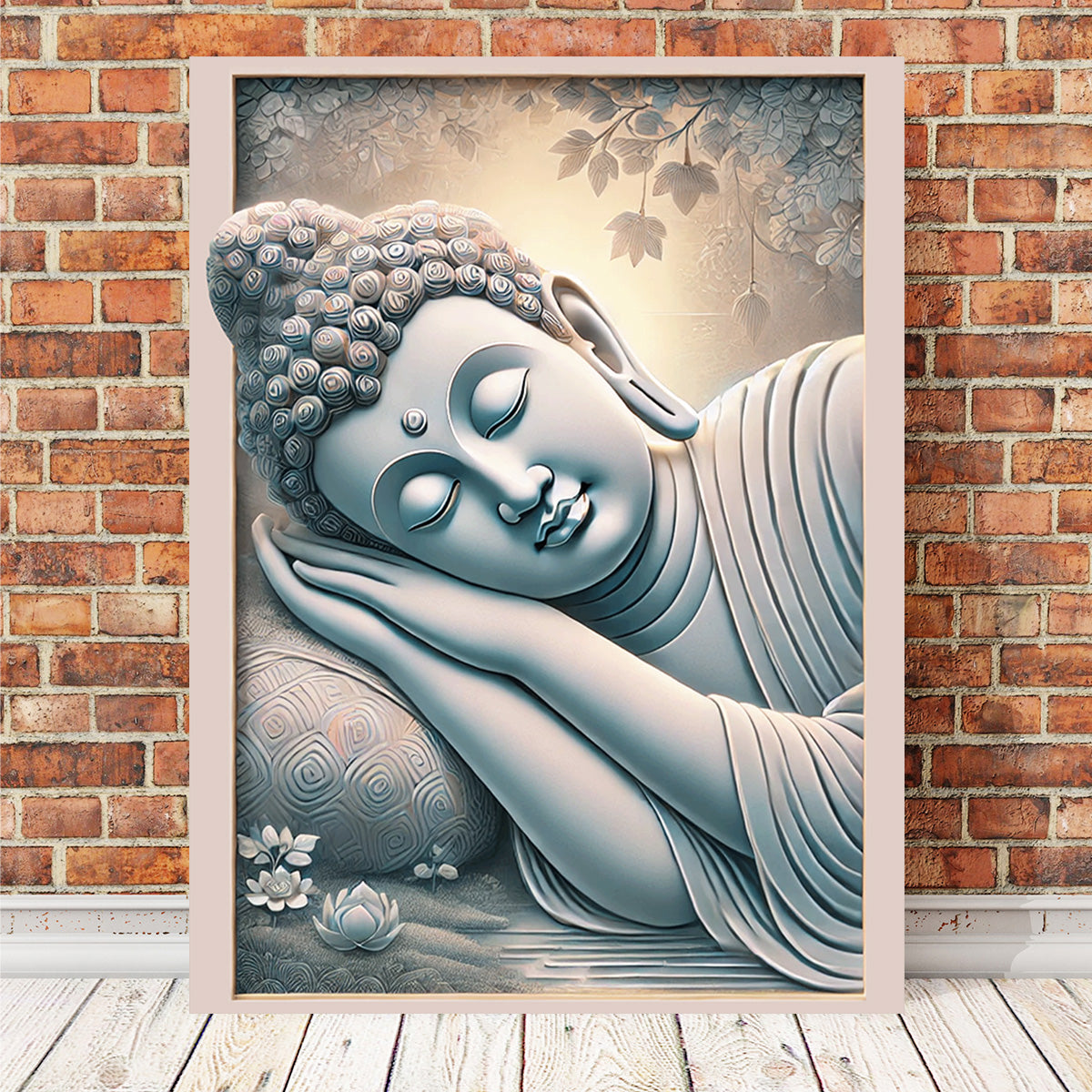 Buddha Sleeping Wall Art
