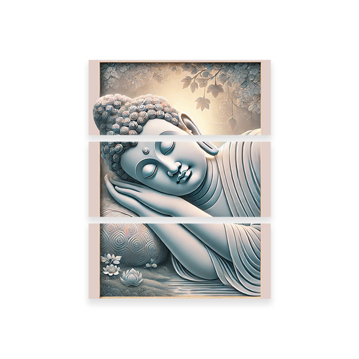 Buddha Sleeping Wall Art