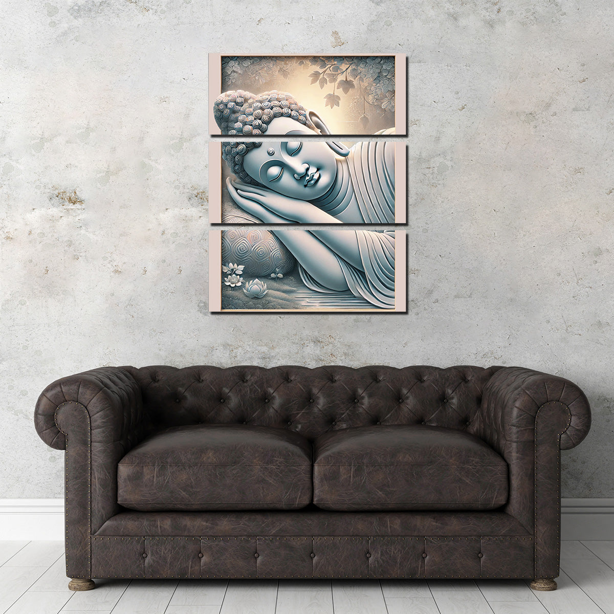 Buddha Sleeping Wall Art