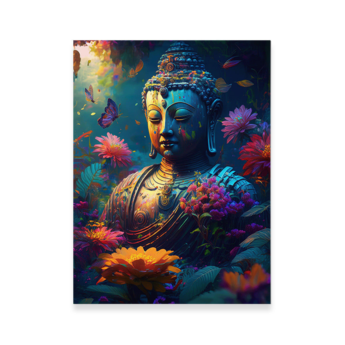 Buddha Statue Wall Art