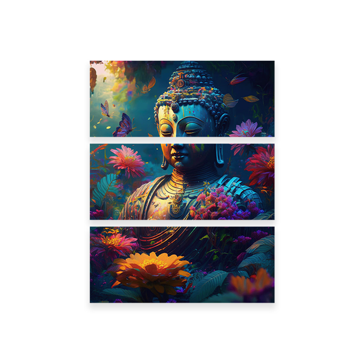 Buddha Statue Wall Art