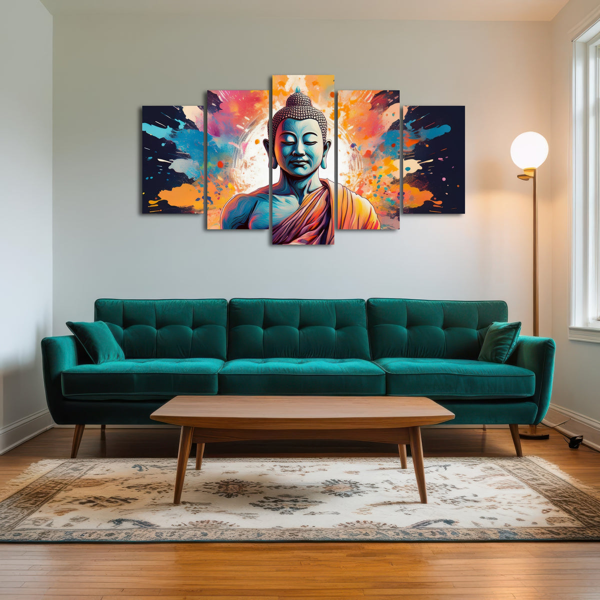 AUTO-MOCKUP ROOM | Buddha Color Splash