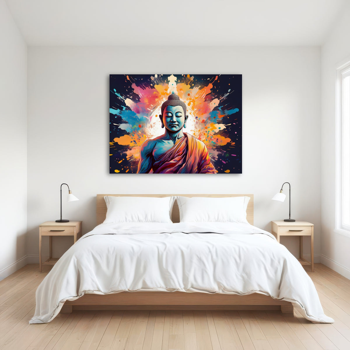 AUTO-MOCKUP ROOM | Buddha Color Splash
