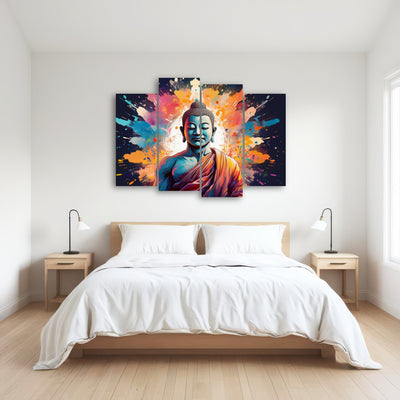 AUTO-MOCKUP ROOM | Buddha Color Splash