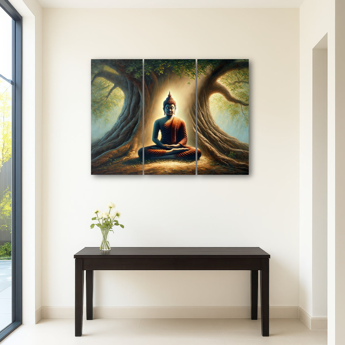 AUTO-MOCKUP ROOM | Buddha Meditating