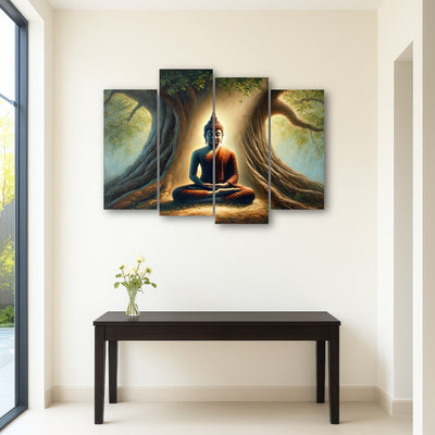 AUTO-MOCKUP ROOM | Buddha Meditating