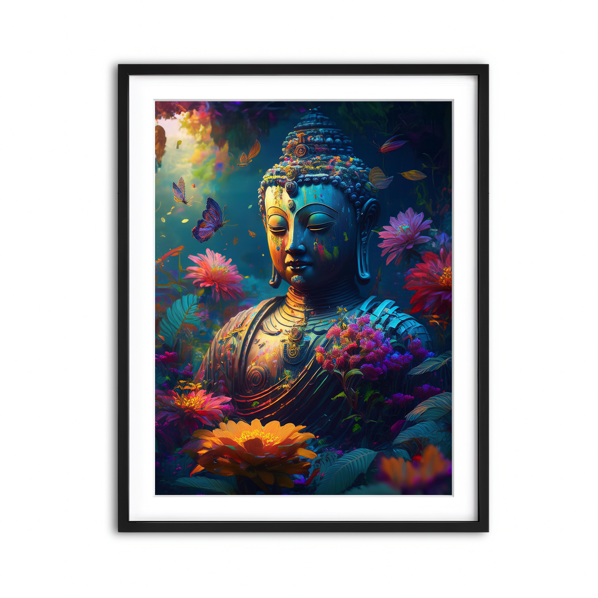 Framed Print 3x4 Black