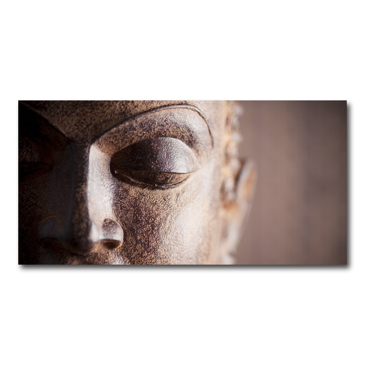 AUTO-MOCKUP WHITE | Buddha's Head | 1 Piece | Gallery Wrap Canvas | group=2x1