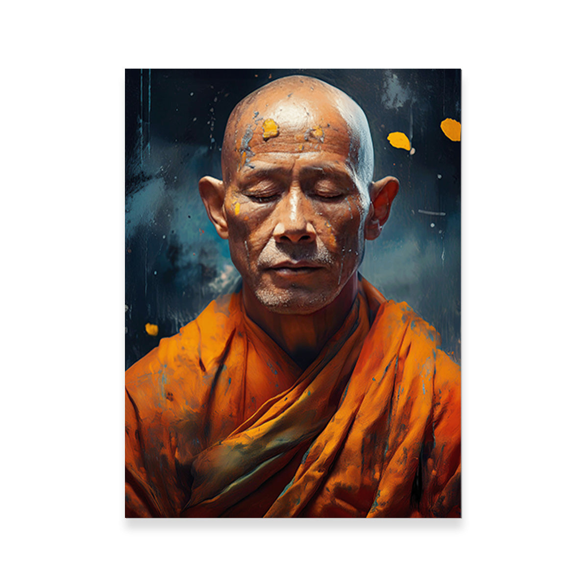 Buddhist Monk Wall Art