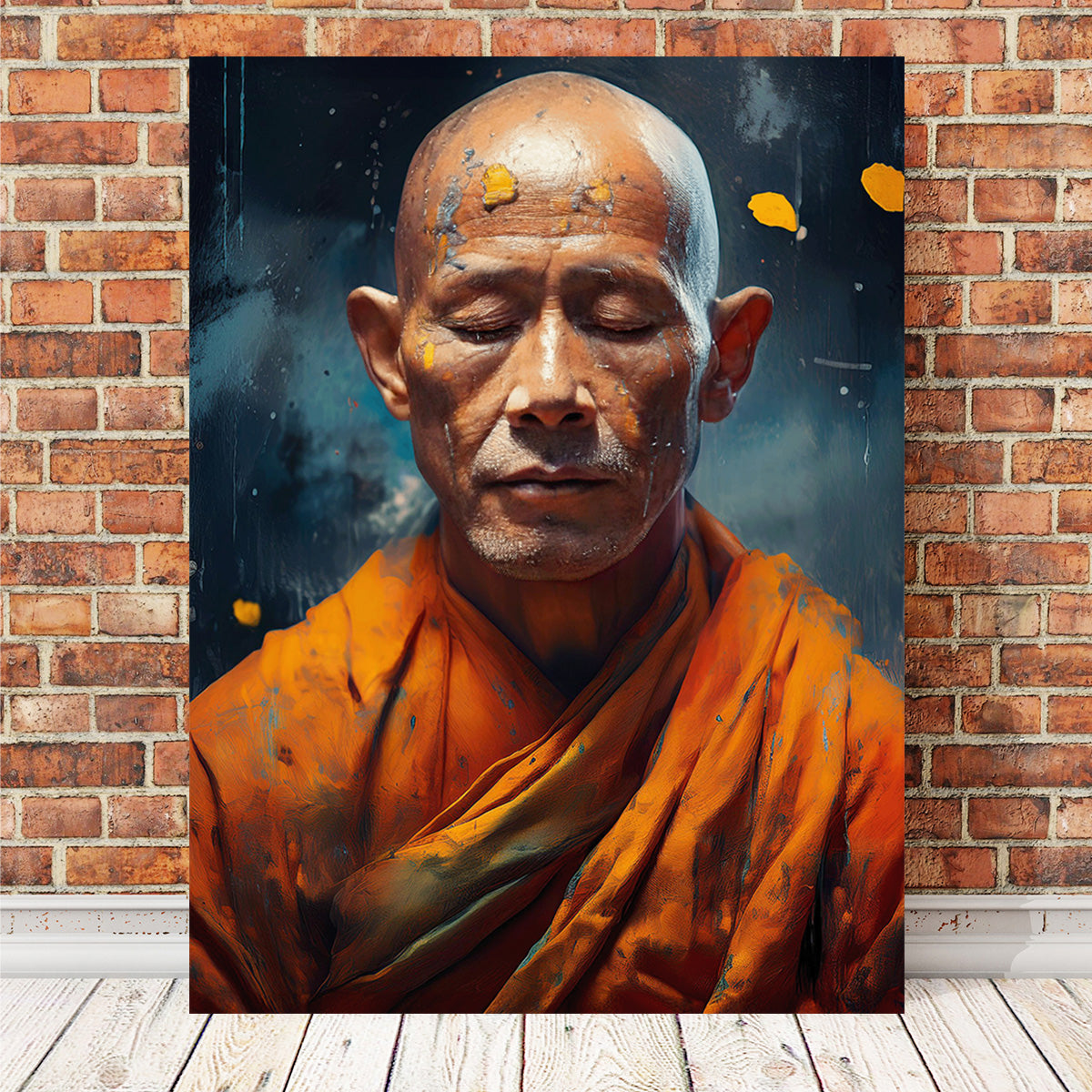 Buddhist Monk Wall Art
