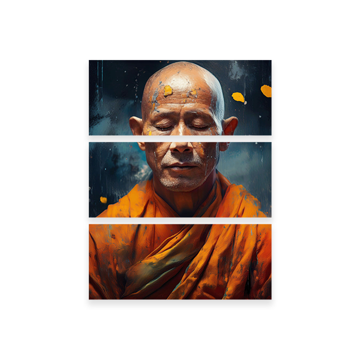 Buddhist Monk Wall Art