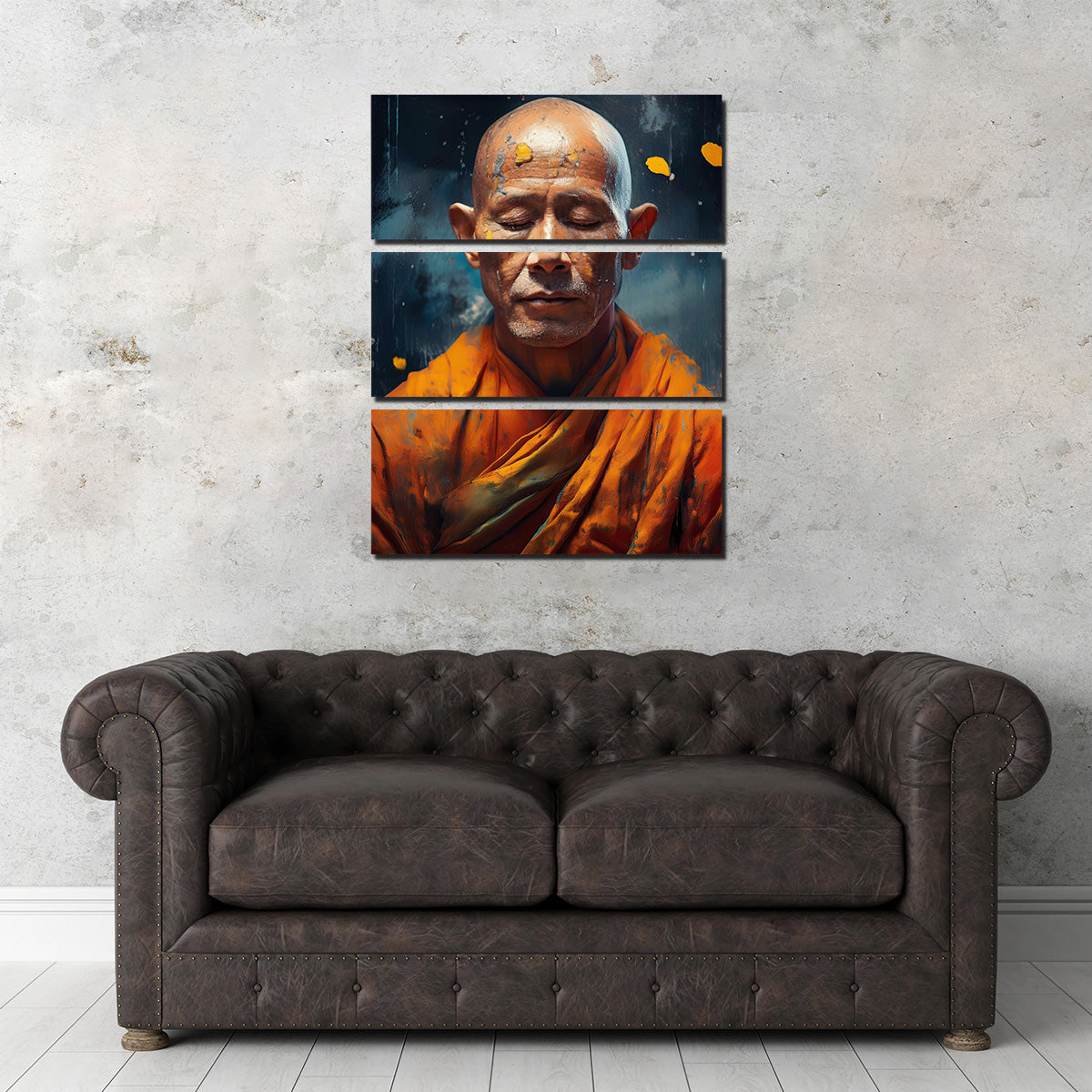 Buddhist Monk Wall Art