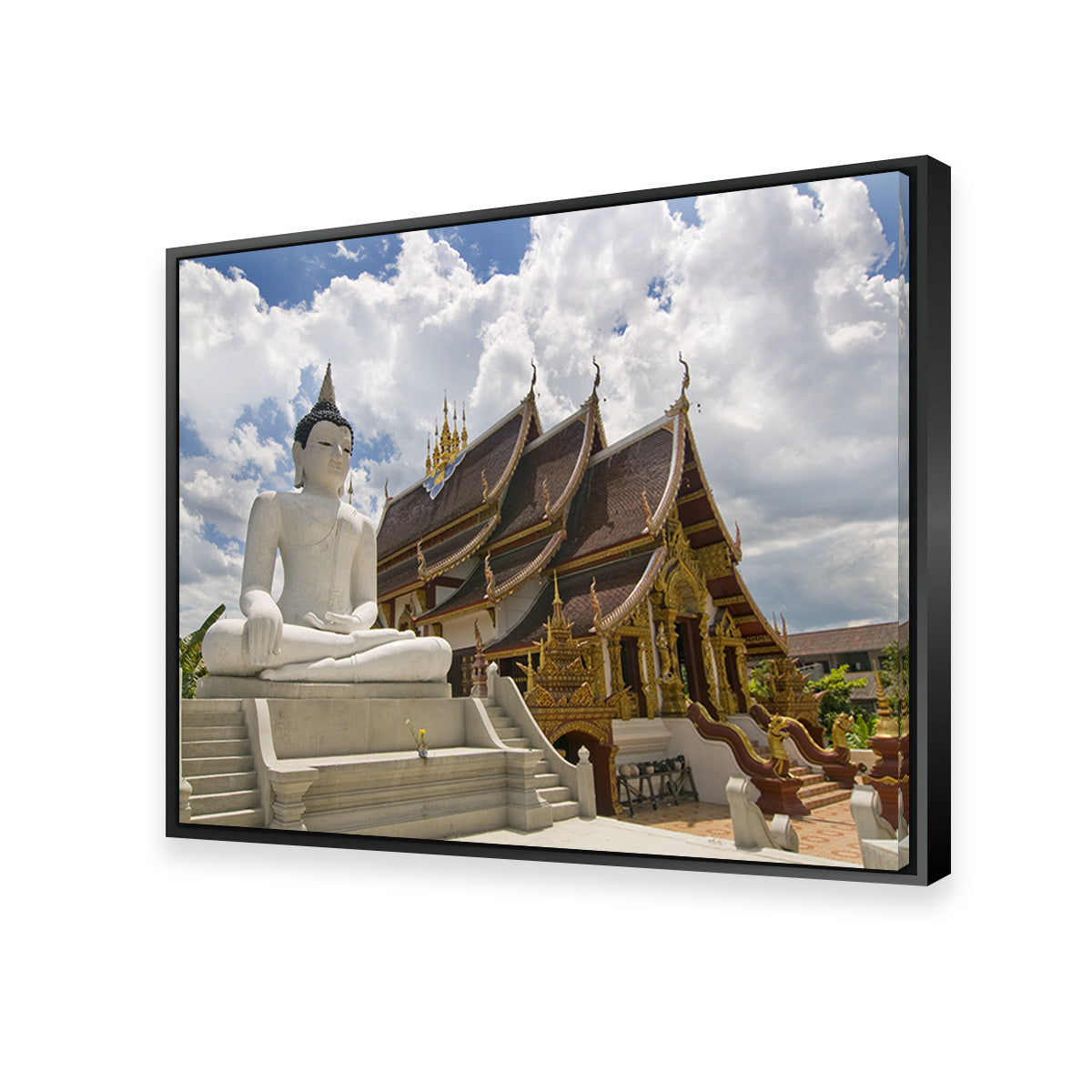 Buddhist Temple in Chiang Mai Wall Art