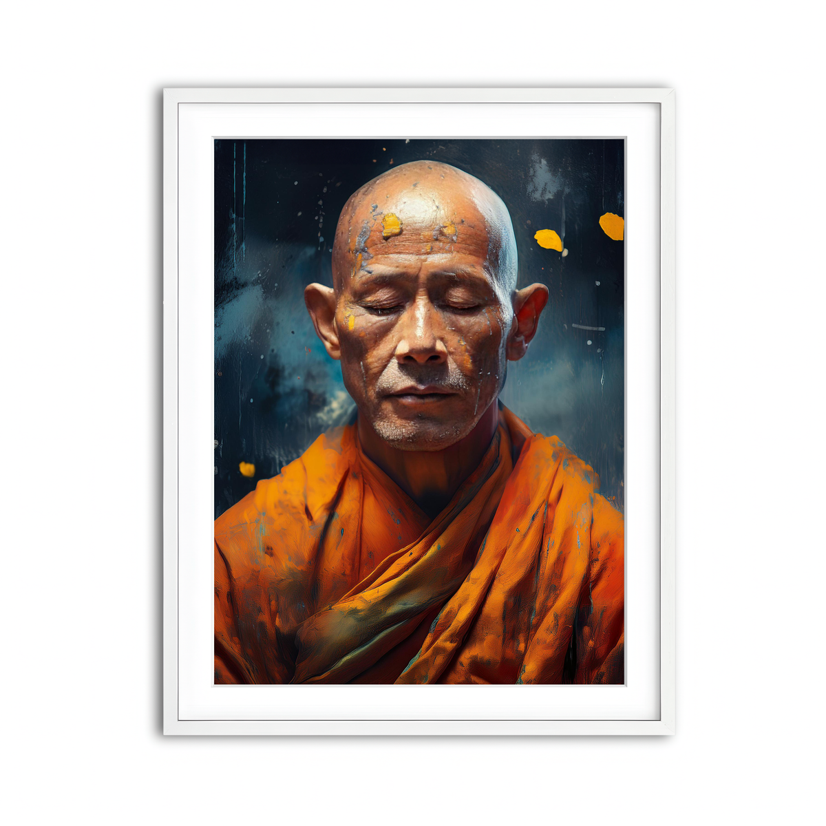 Framed Print 3x4 White