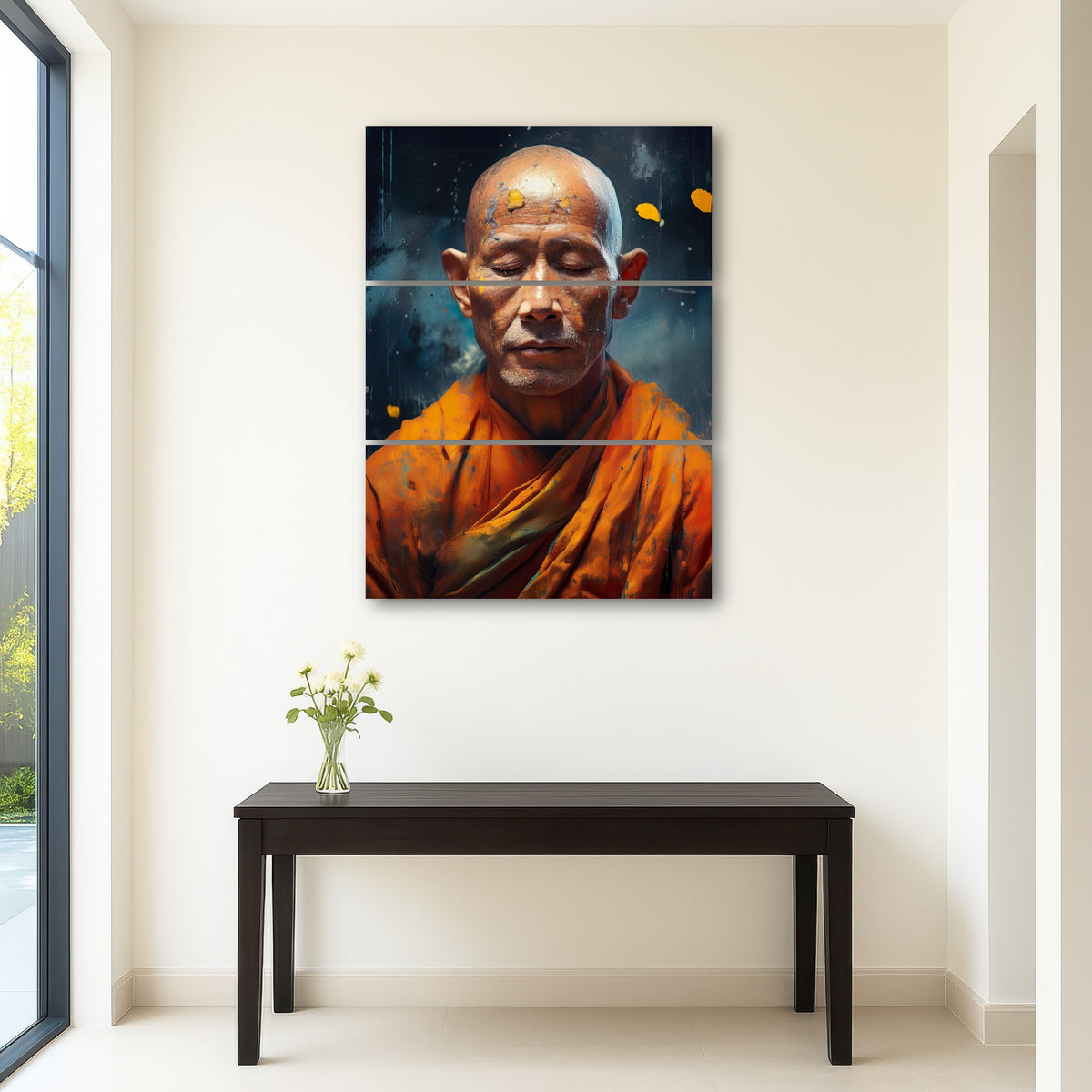 AUTO-MOCKUP ROOM | Buddhist Monk