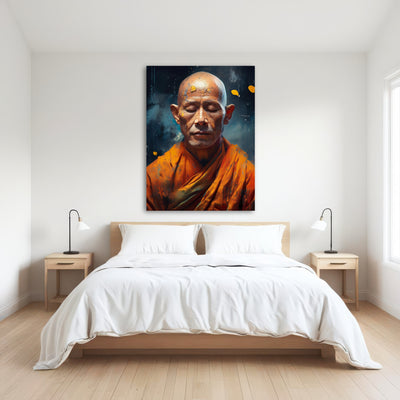 AUTO-MOCKUP ROOM | Buddhist Monk