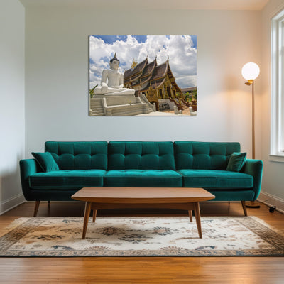 AUTO-MOCKUP ROOM | Buddhist Temple in Chiang Mai