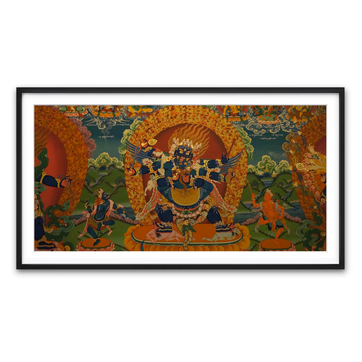 Framed Print 2x1 Black