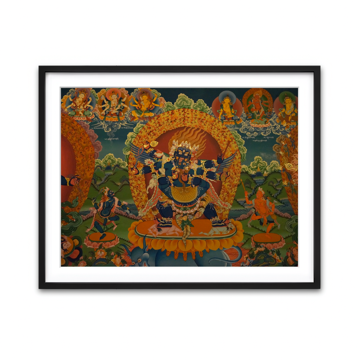 Framed Print 4x3 Black