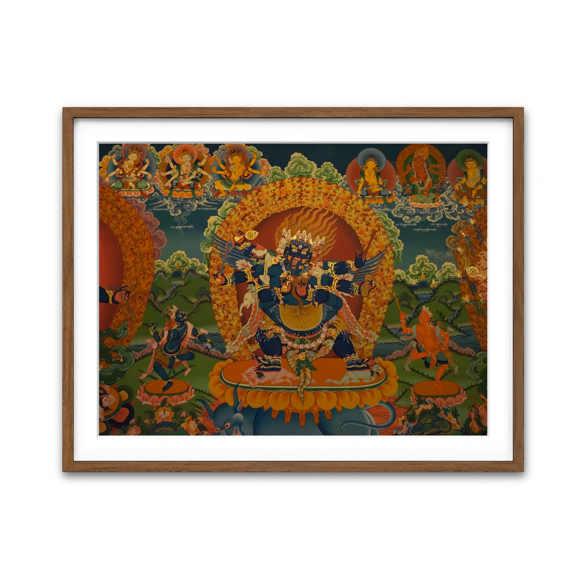 Framed Print 4x3 Walnut