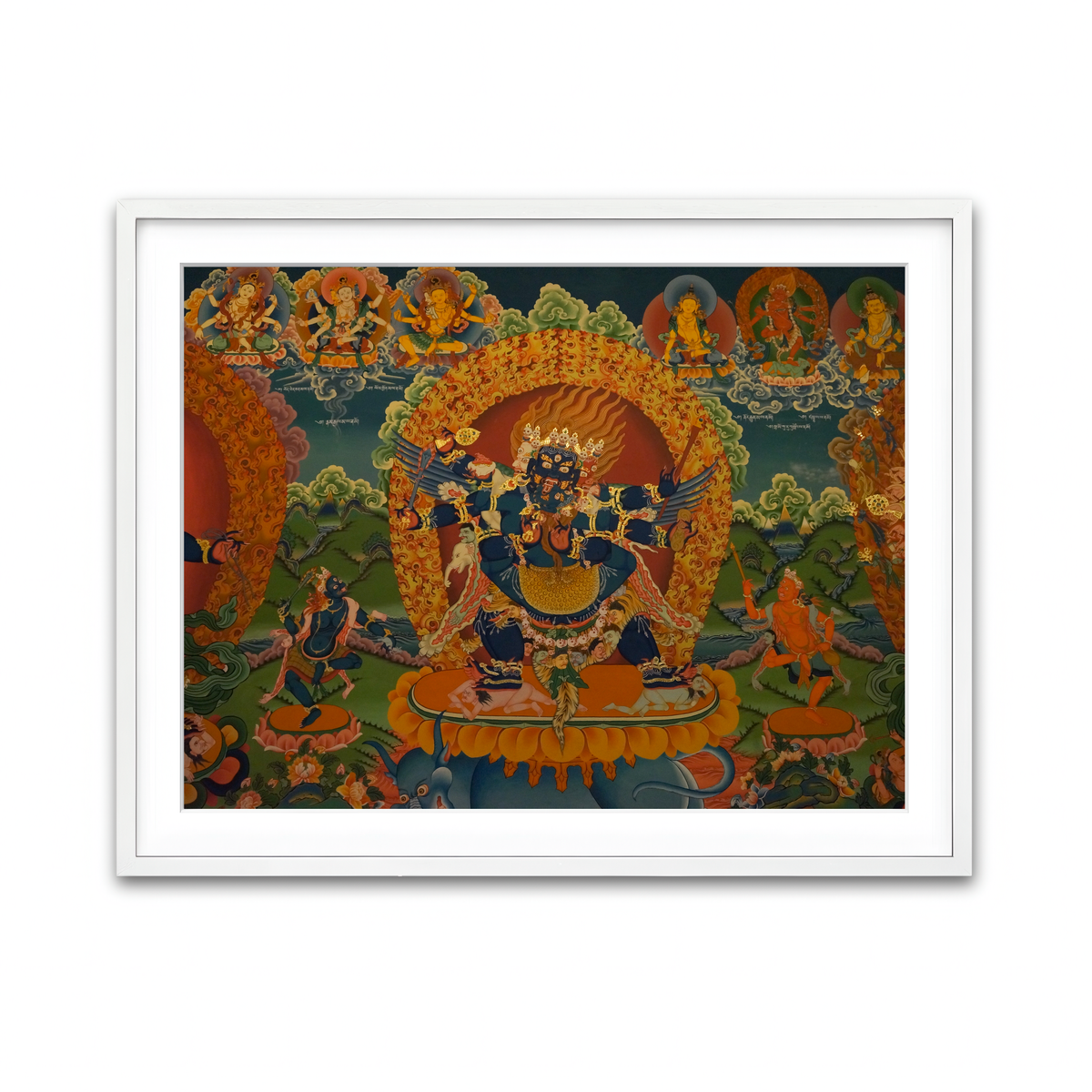 Framed Print 4x3 White