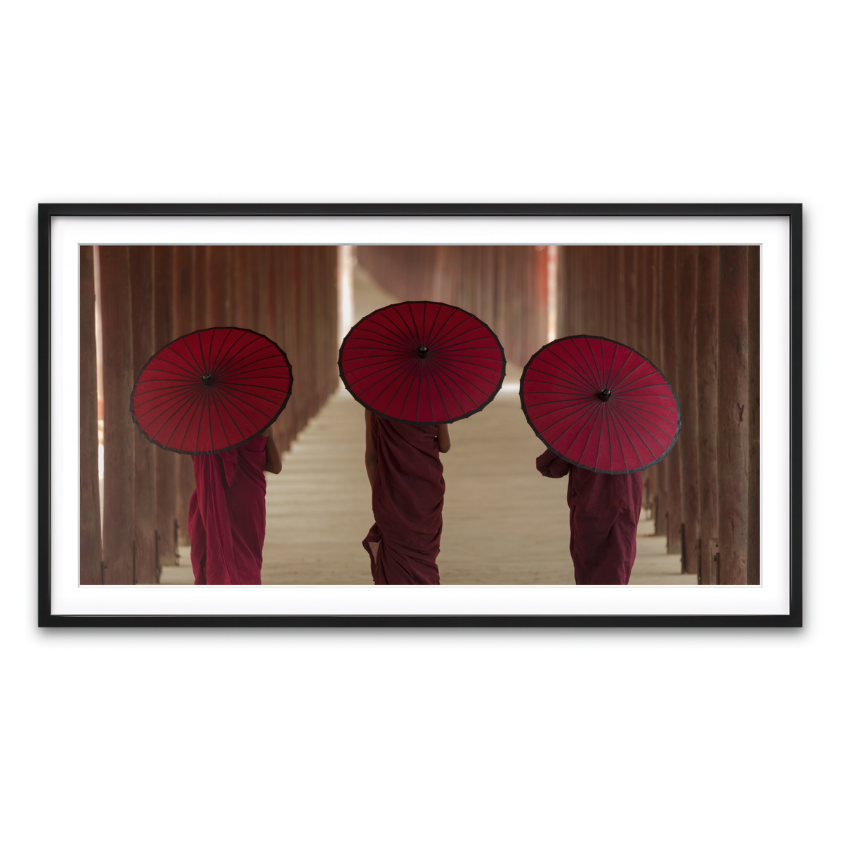 Framed Print 2x1 Black