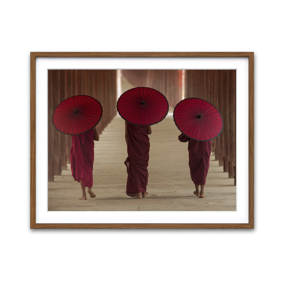 Framed Print 4x3 Walnut