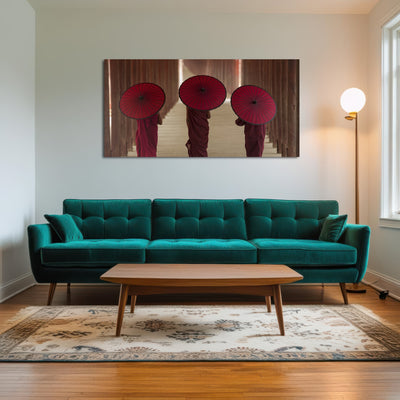 AUTO-MOCKUP ROOM | Buddhist monks in Burma