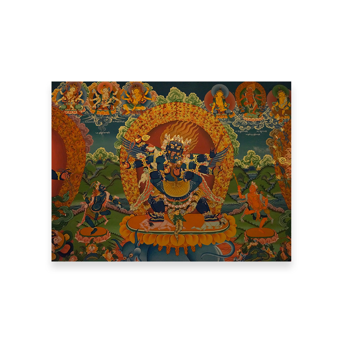 Buddhist Fresco Wall Art