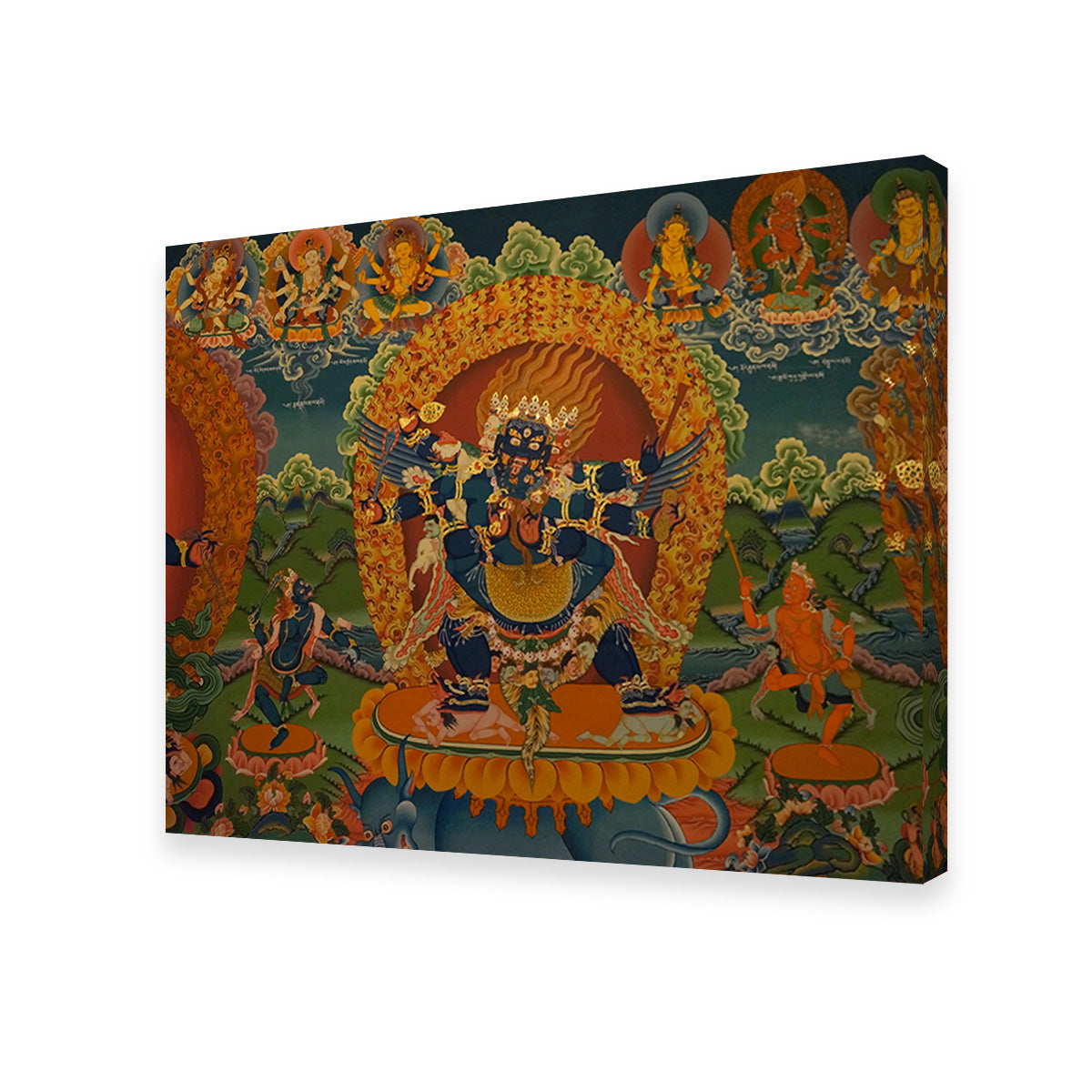 Buddhist Fresco Wall Art