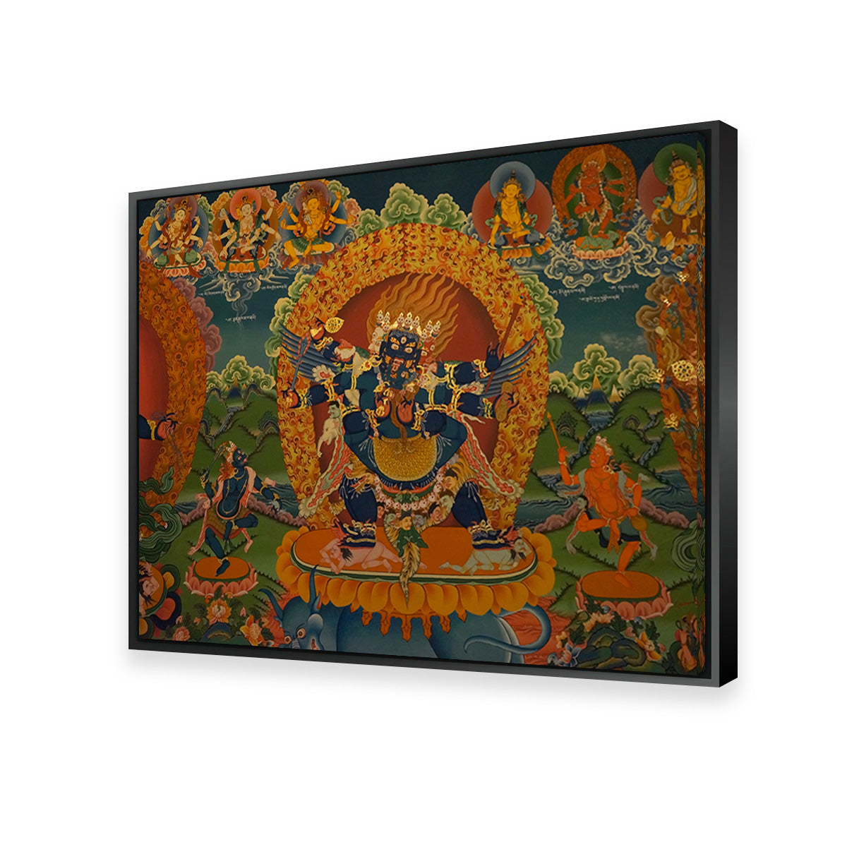 Buddhist Fresco Wall Art