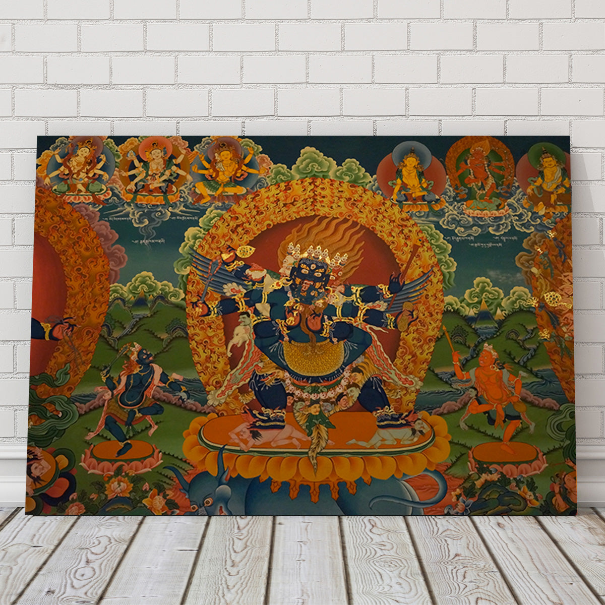 Buddhist Fresco Wall Art