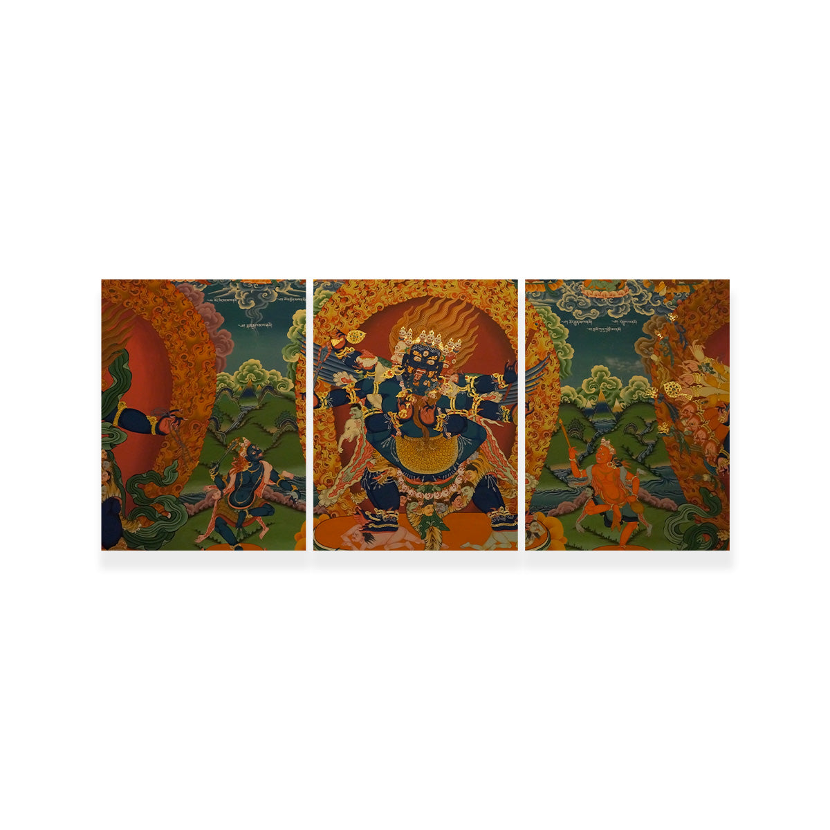 Buddhist Fresco Wall Art